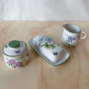 Studio Nova Garden Bloom Sugar Creamer and Butter Set